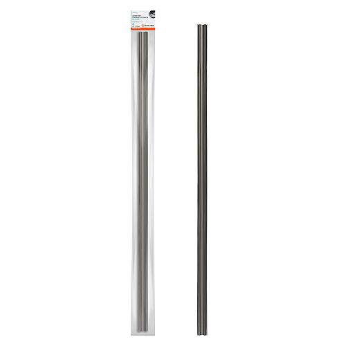 Резинки стеклоочистителя SILICONE 700х6мм (28") 2 шт. в пакете с навершием