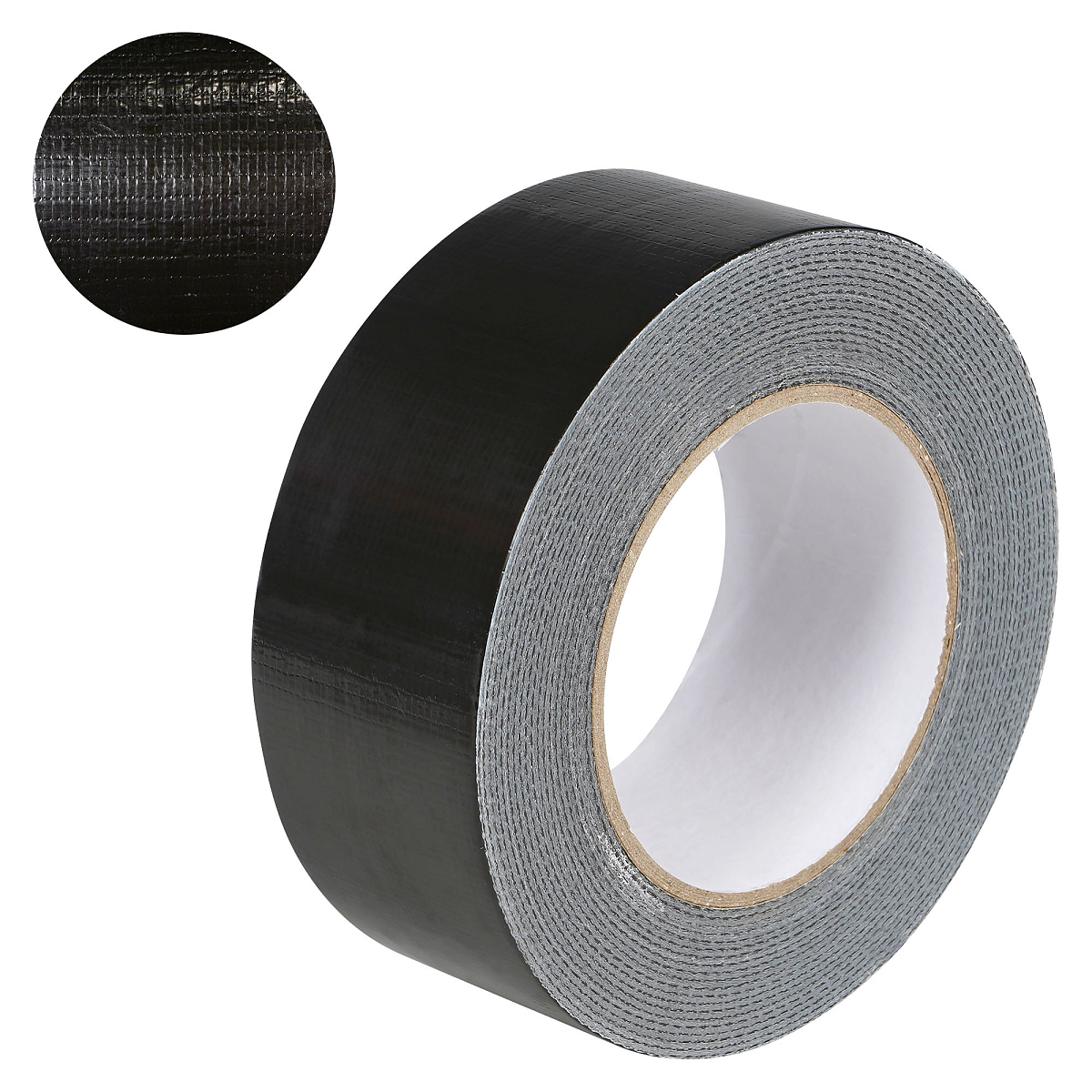 Лента клейкая армированная (скотч), 48мм*50м, черная