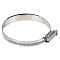 Хомут червячный 70-90/12мм с пружинной вставкой, W2 (нерж.)