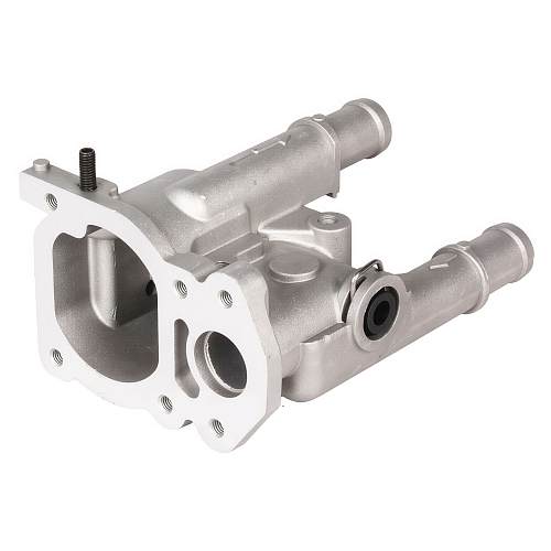 Корпус термостата для автомобилей Opel Astra J (10-)/Chevrolet Cruze (09-)/Aveo T300 (11-) (алюминиевый)