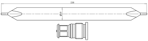 Осушитель кондиционера для автомобилей Honda CR-V (02-) (с фильтром-сеткой)