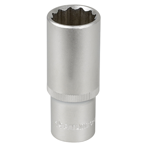 Головка торцевая 1/2"DR двенадцатигранная 23мм, L=78мм пласт.подвес