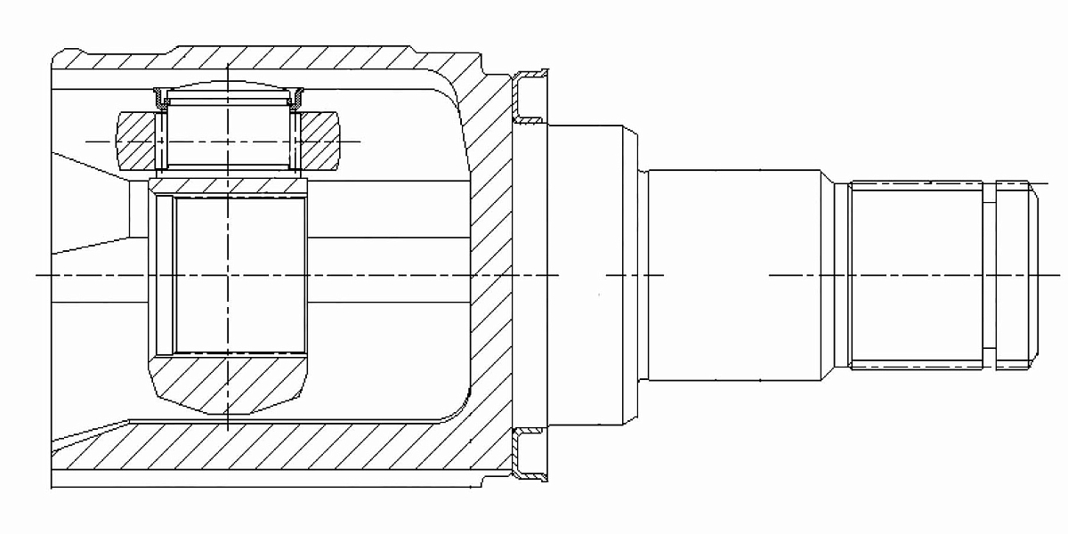 ШРУС внутренний для автомобилей Mitsubishi Lancer X (07-) 1.8i/2.0i MT