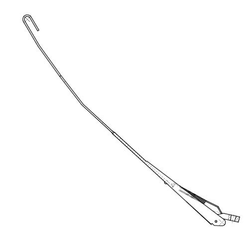 Рычаг стеклоочистителя для автомобилей МАЗ (н/о, 600 мм, крюк)