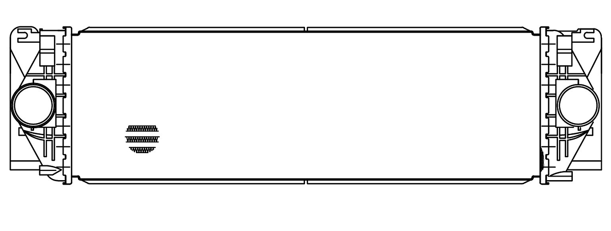 OHB (радиатор интеркулера) для автомобилей Sprinter(06-)/Crafter (06-)