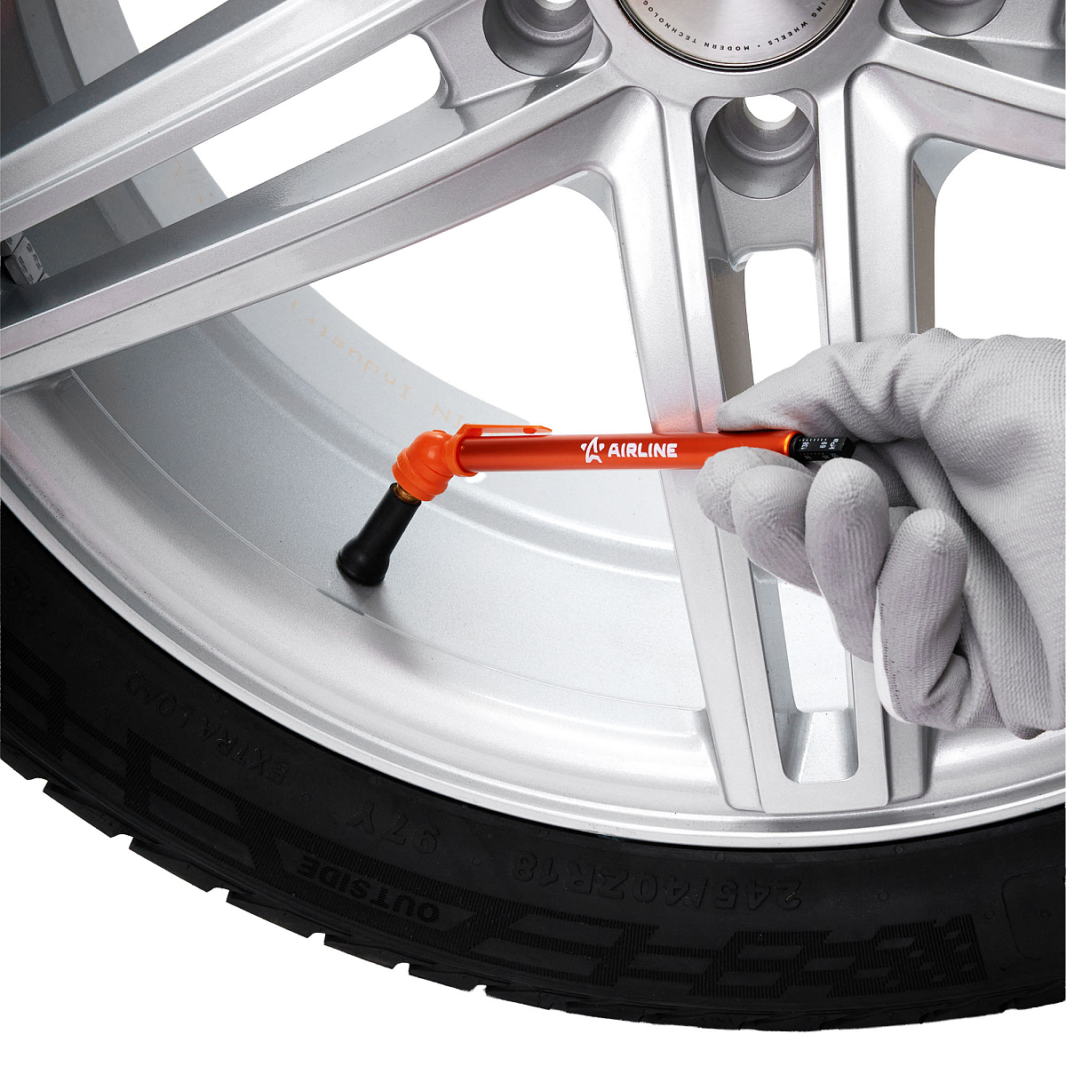 Манометр с линейной шкалой 8 АТМ без потерь воздуха