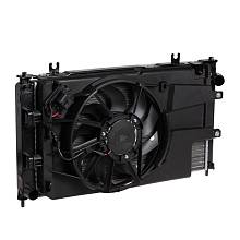 Блок охлаждения (радиатор+конденсор+вентилятор) для а/м Лада Гранта (15-) (тип KDAC)