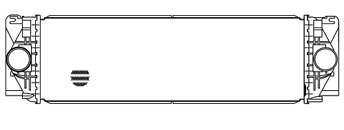 OHB (радиатор интеркулера) для автомобилей Sprinter(06-)/Crafter (06-)