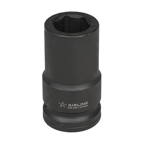 Головка ударная торцевая 1"DR шестигранная 27мм, L=90мм