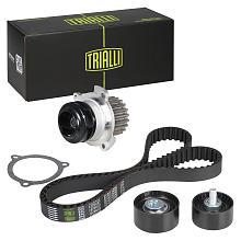 Ремкомплект ГРМ для автомобилей Лада Vesta (15-) 1.8i (помпаLuzar/ремень HNBR/2 ролика)