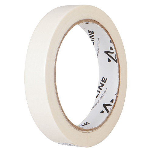 Лента клейкая малярная (скотч), 19 мм*30 м, белая