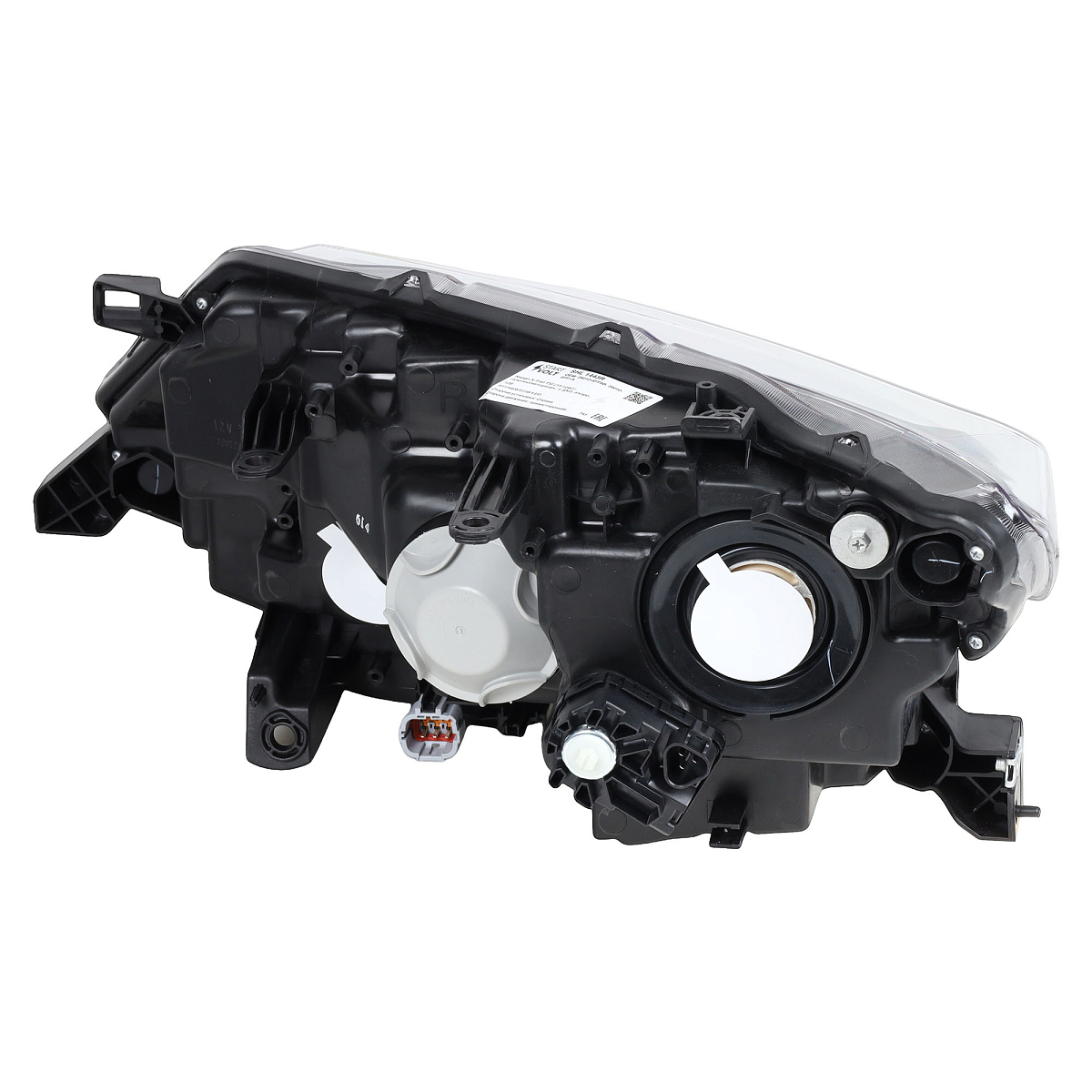 Фара для автомобилей Nissan X-Trail T32 (13-) рестайлинг, галоген/светодиодная, с ДХО, электрический корректор, правая