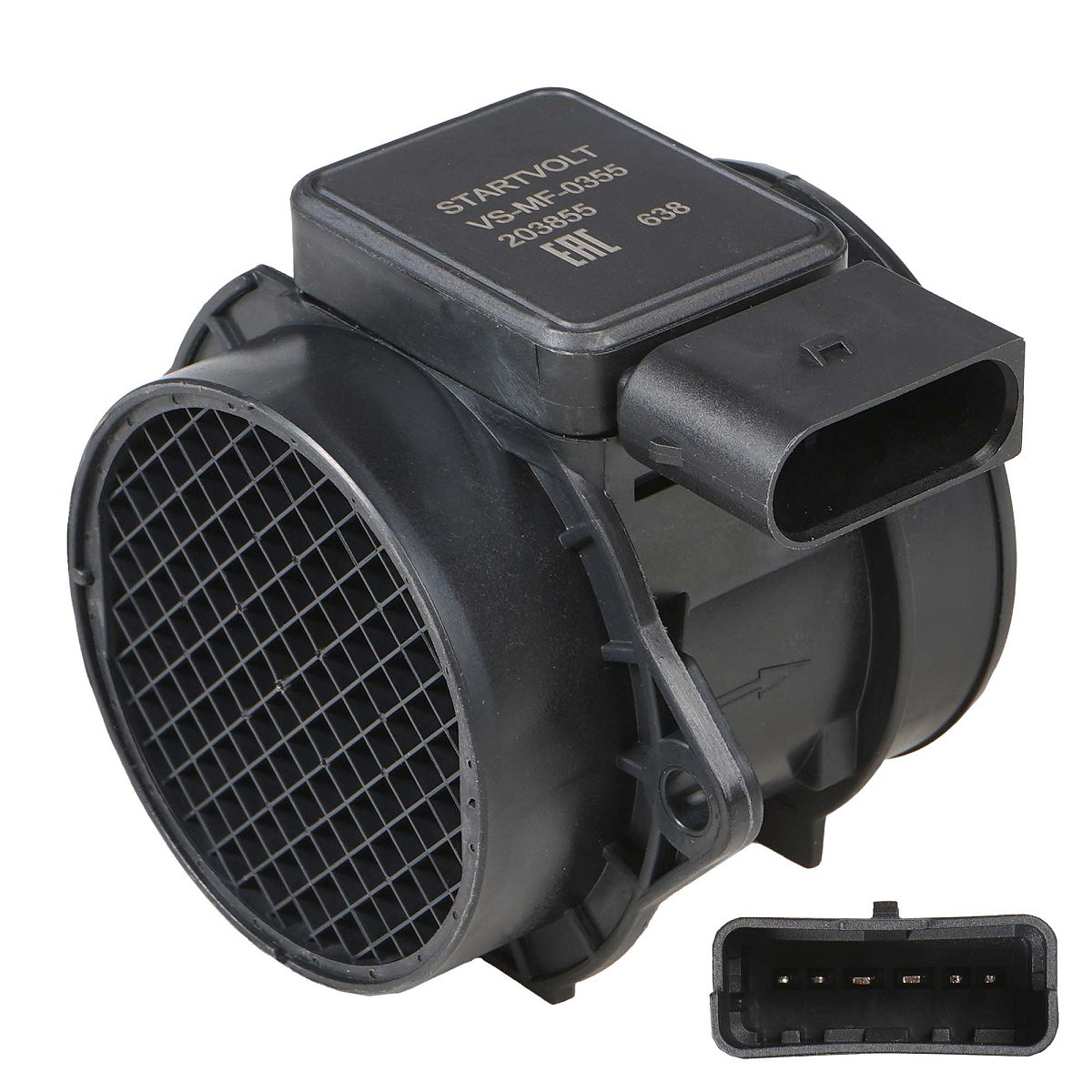 Датчик массового расхода воздуха для автомобилей ГАЗ/УАЗ с дв. ЗМЗ-406 МИКАС 7.1/7.2