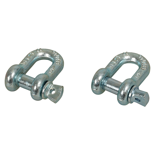 Трос буксировочный (лента) 8 т, 5 м, 2 металл. шакла