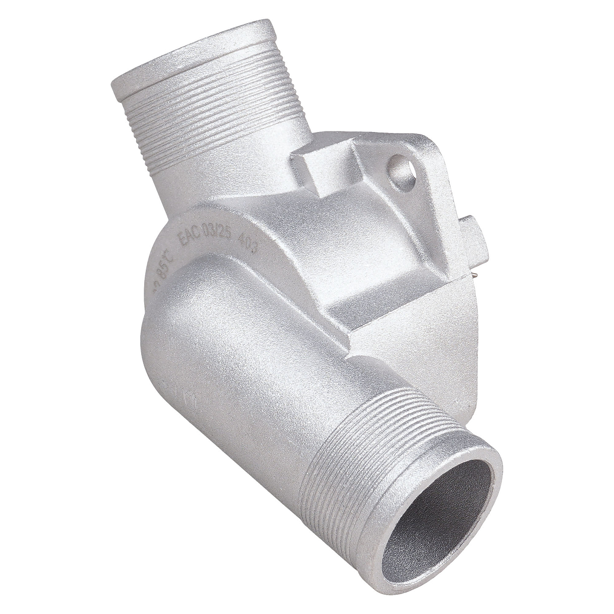 Термостат для автомобилей Лада 2110-15, 2170, 21082 (инж. с 2003) (с алюминиевым корпусом, обрезиненный клапан)