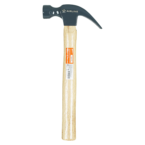 Молоток столярный с деревянной рукояткой 560гр