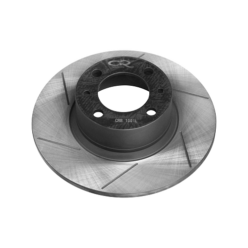 Диски тормозные высокоуглеродистый с технической выточкой и окраской передний для автомобилей Лада 2101-2107 d=252 4*98 (252х10мм) (серия Carville Racing)