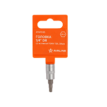 Головка 1/4"DR со вставкой TORX T25, L=37мм
