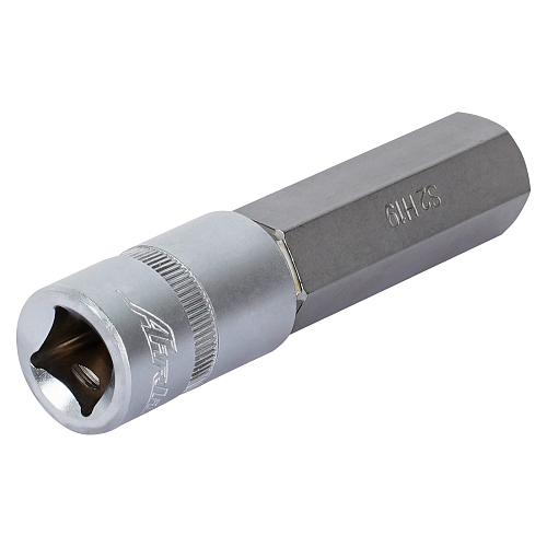 Головка торцевая 1/2"DR со вставкой HEX 19мм, L=100мм