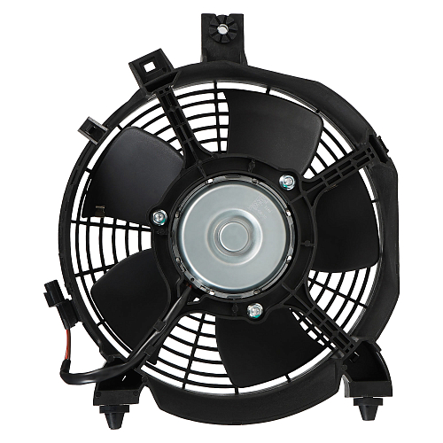 Электровентилятор кондиционера для автомобилей Mitsubishi Pajero Sport II (08-)/L200 IV (06-) (с кожухом)