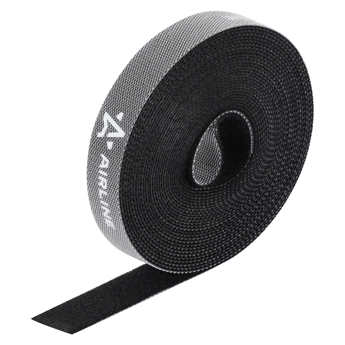 Лента-липучка для стяжки (жгутирования) кабелей 15мм*5м, черная