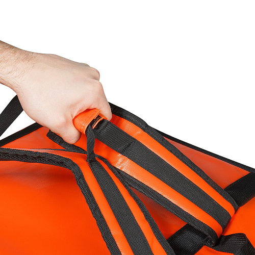 Терморюкзак (термосумка) 47л, 42*42*27см, складной, быстрый доступ, оранжевый