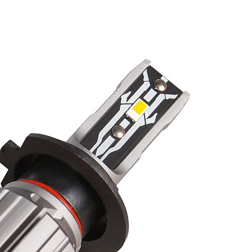 Лампа светодиодная H7 STANDARD, 17Вт, 4000Лм (2000Лм x 2), 3000К (Желтый), 12В, комплект 2 шт. МП-серия