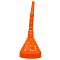 Воронка D-135мм с гибким носиком, L=350мм, стальная сетка
