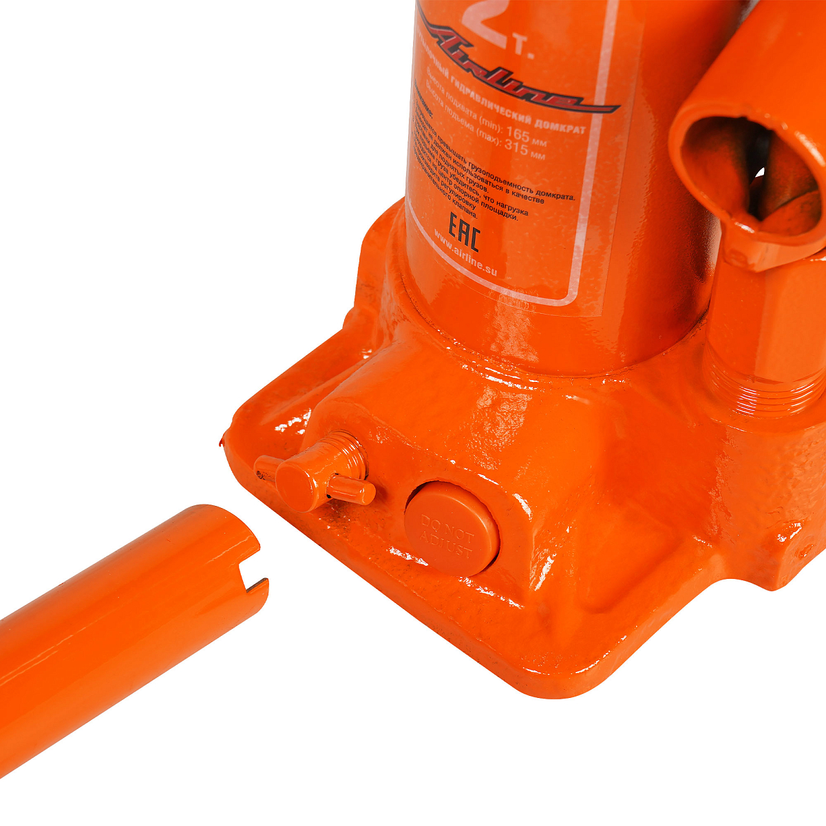 Домкрат бутылочный 2т 160-300мм, кейс