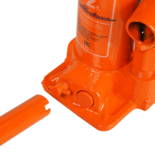 Домкрат бутылочный 2т 160-300мм, кейс