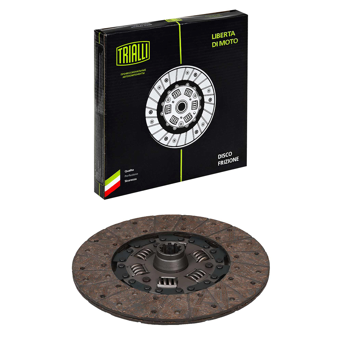 Диск сцепления ведомый для автомобилей ЗИЛ 130 (под лепестковую корзину)