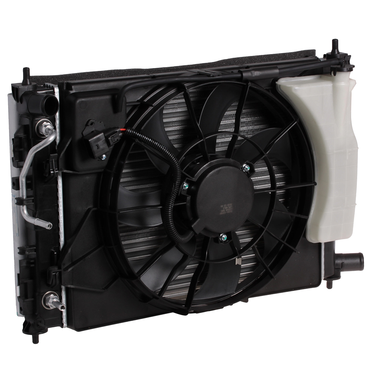 Блок охлаждения (радиатор+конденсор+вентилятор) для автомобилей Solaris (17-)/Rio (17-) AT