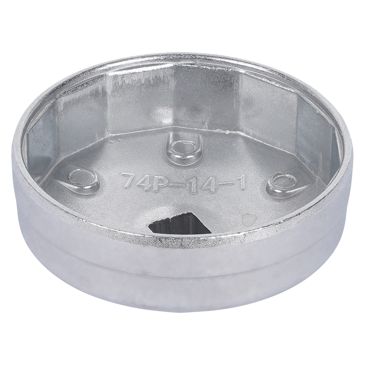 Съемник масляного фильтра "Чашка" 74мм, 14 граней