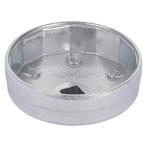 Съемник масляного фильтра "Чашка" 74мм, 14 граней