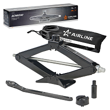 Домкрат ромбический 2т 113-514мм PRO (удлинитель, ручка трещотка) сумка