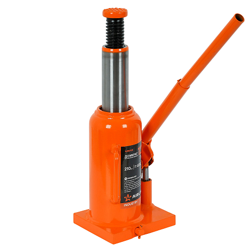Домкрат бутылочный сварной 12т 210-400мм INDUSTRY