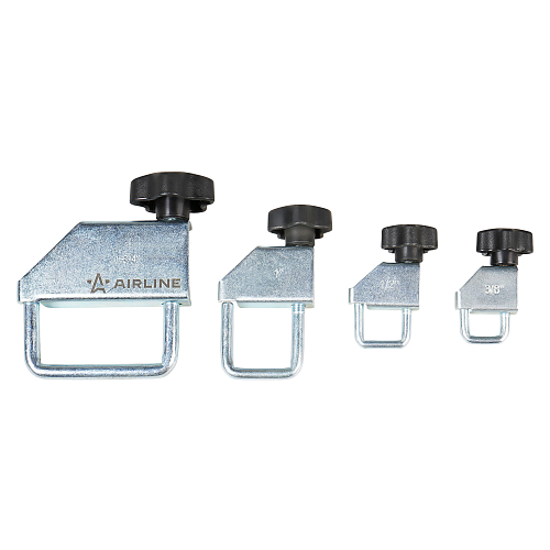 Зажимы для шлангов, набор 4пр. (D=10,15,25,45мм)