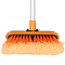 Швабра с щеткой 20см и телескопической ручкой 80-130см