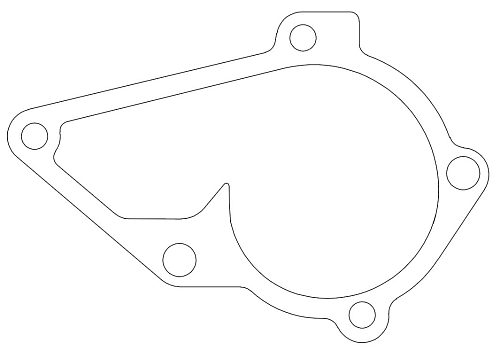 Прокладка насоса водяного для а/м Hyundai Accent (99-)/Getz (02-) 1.4/1.5i/1.6i