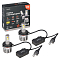 Лампа светодиодная H4 PRO, 50Вт, 9200Лм (4600Лм x 2), 3000К (Желтый), 12/24В, комплект 2 шт.
