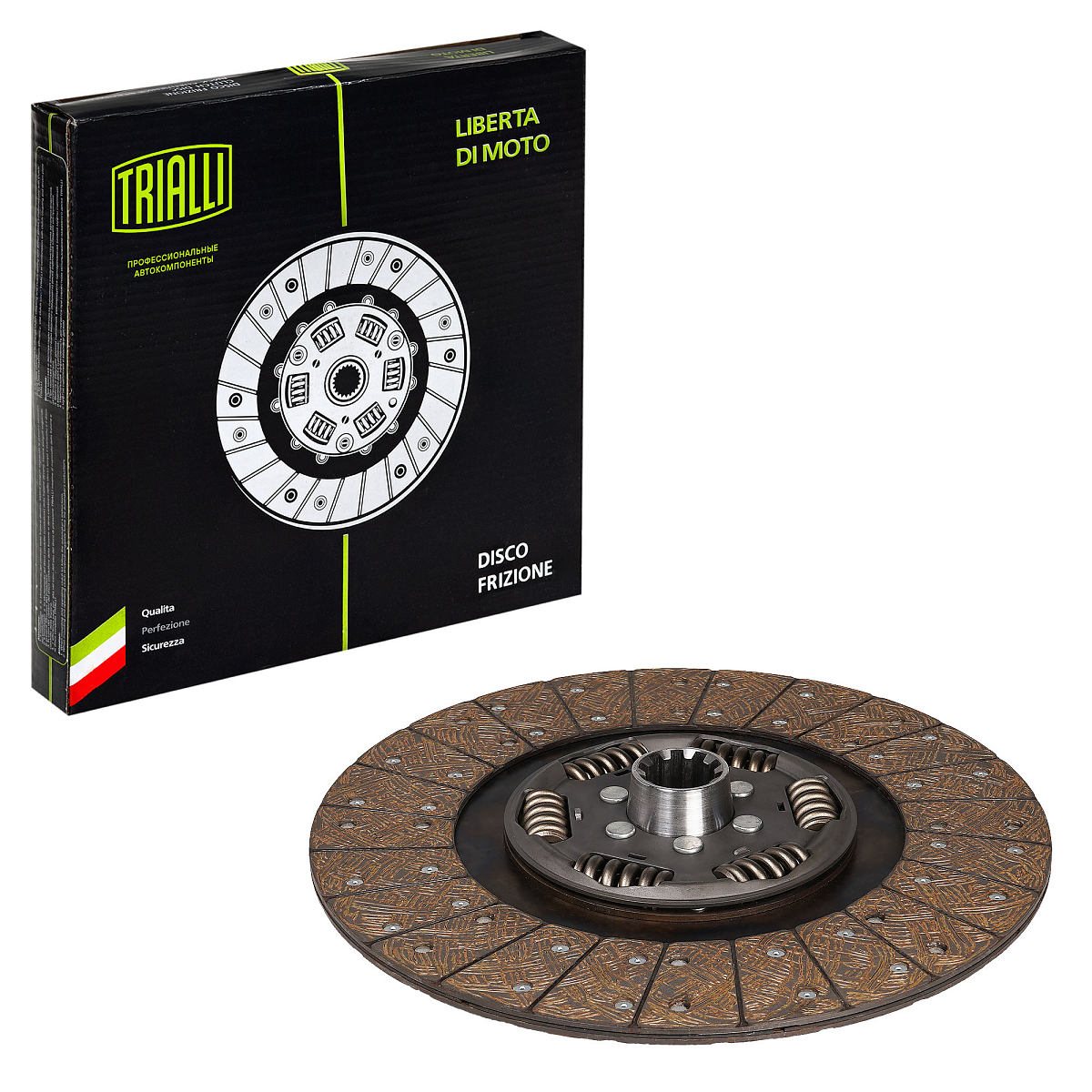 Диск сцепления ведомый для автомобилей КамАЗ 4308, 43253, 43255, 5325 (Евро-3,4,5) (КПП 6S1000ТО)