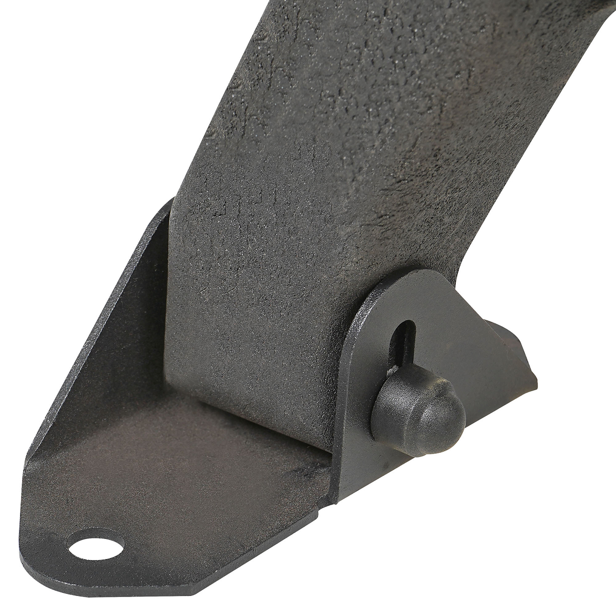 Барьер парковочный композитный с замком, треугольный (665*485*300мм), черный