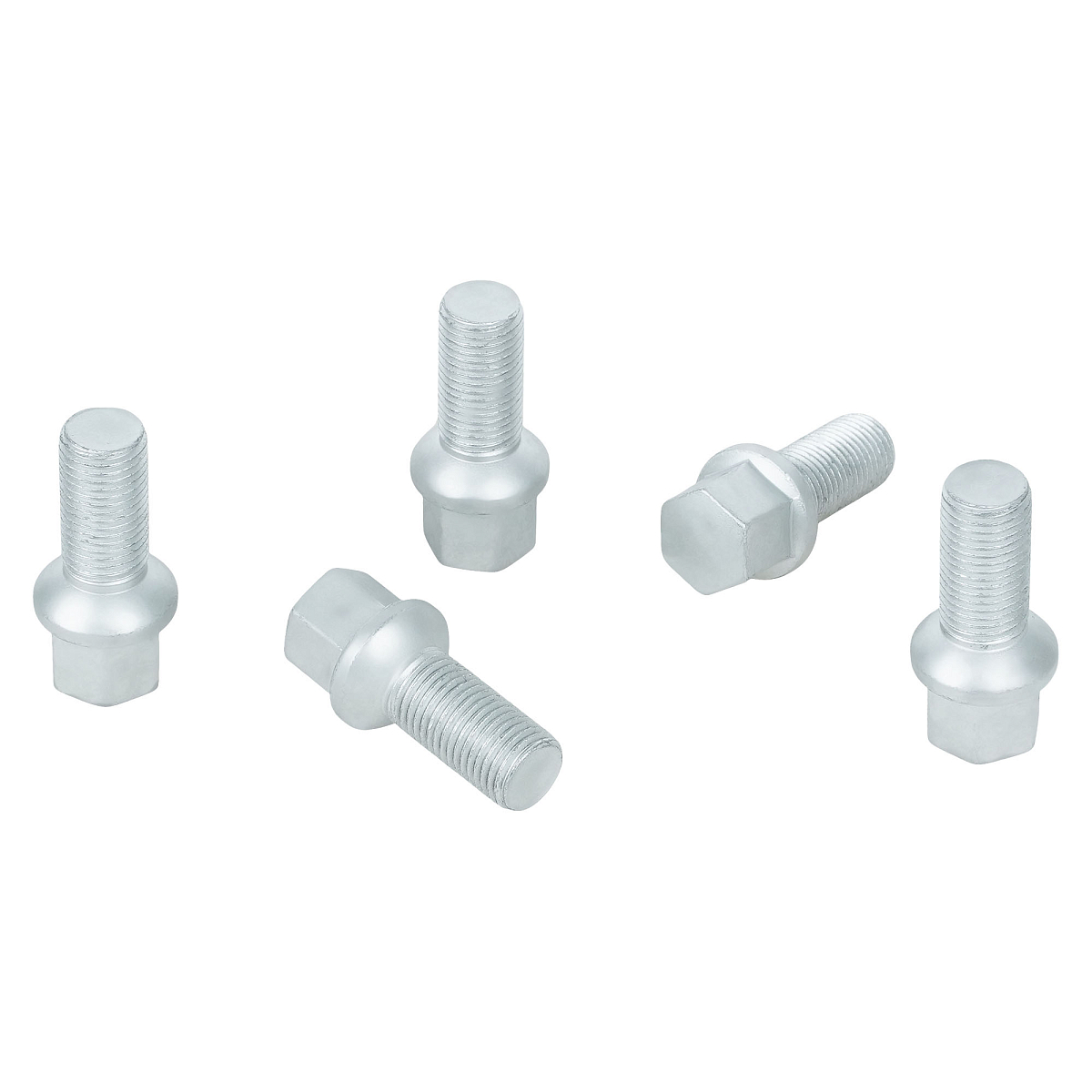 Болт колесный M14x1,5x27x48,5, сфера R14, ключ 17, дакромет, 20 шт для а/м Mercedes/Infiniti