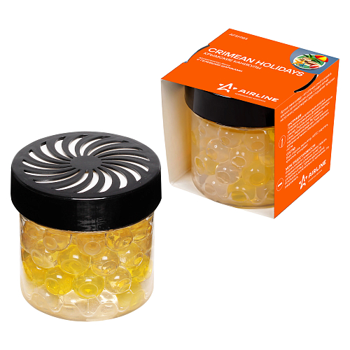 Ароматизатор-банка с гелевыми шариками КРЫМСКИЕ КАНИКУЛЫ