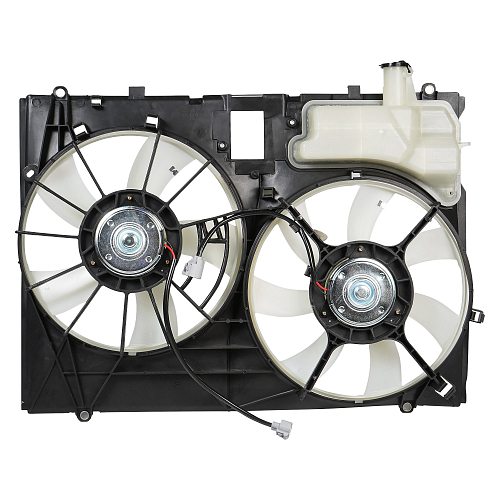 Электровентилятор охлаждения для автомобилей RX II (06-) 3.5i [2GR-FE] (2 вент.) (с кожухом)