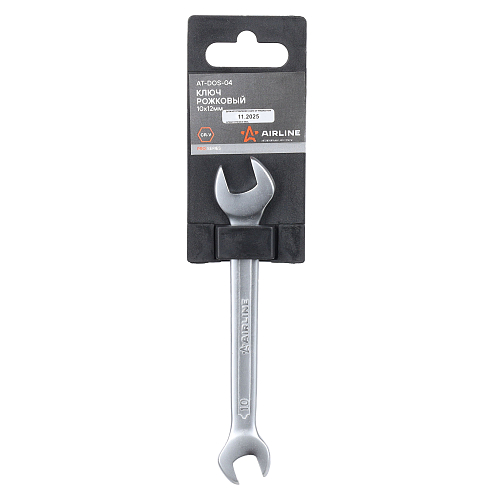 Ключ рожковый 10х12мм PRO, пласт.подвес