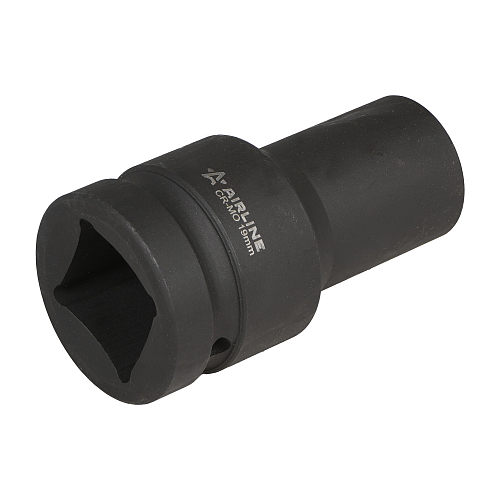 Головка ударная торцевая 1"DR шестигранная 19мм, L=90мм