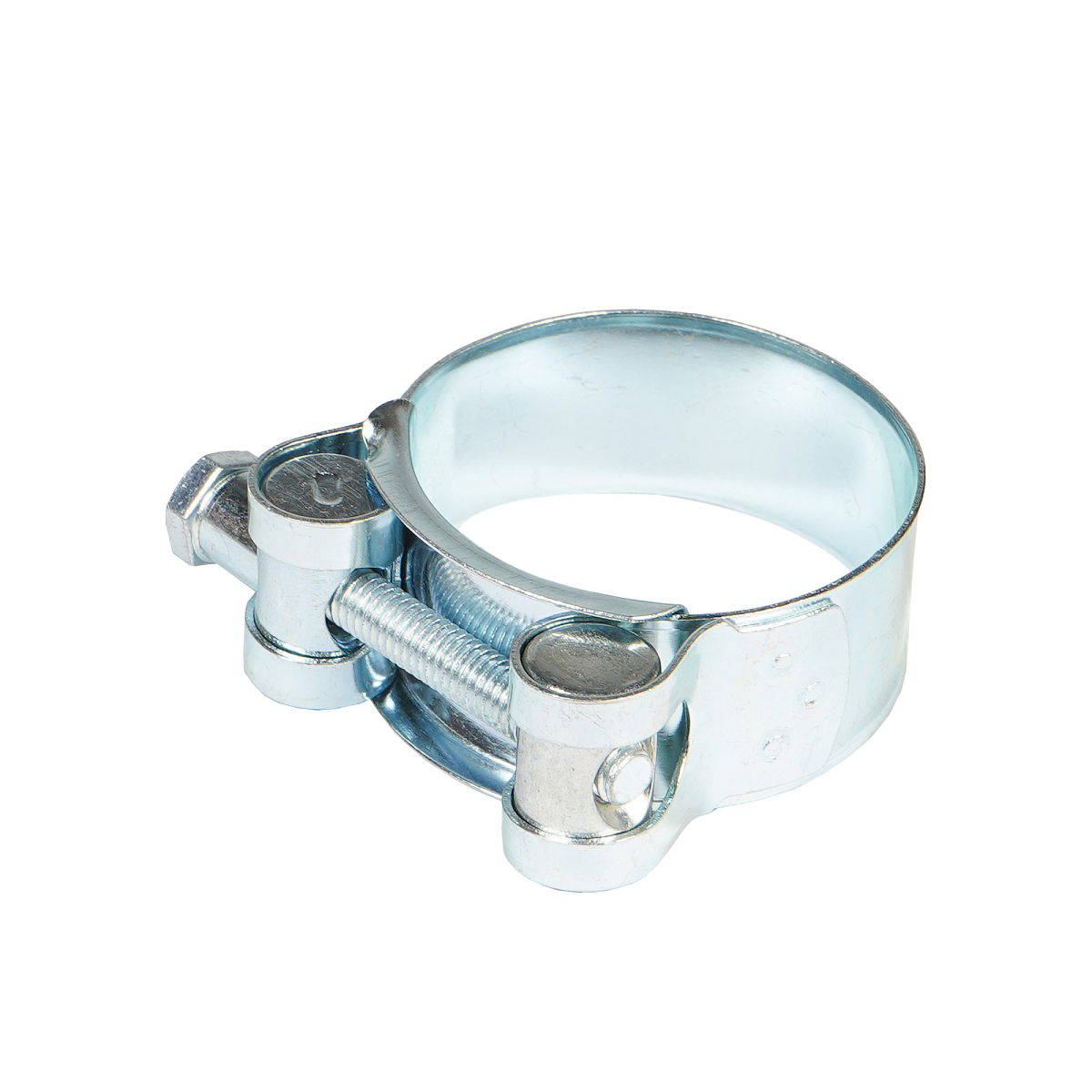 Хомут силовой 40-43/20мм, шарнирный, W1(оцинк.)