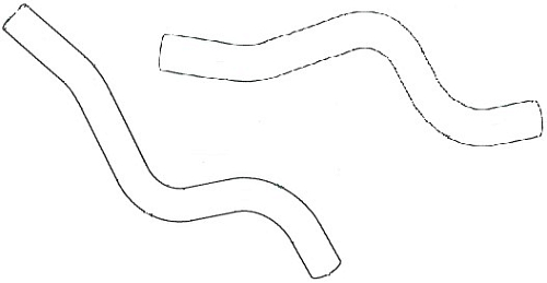 Патрубки отоп. для а/м Лада Vesta (15-) (EPDM, кмпл., 2шт.)