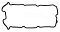 Прокладка клапанной крышки для а/м Nissan Teana J31 (03-)/Murano I (Z50) (02-) 2.3i/3.5i (правая)